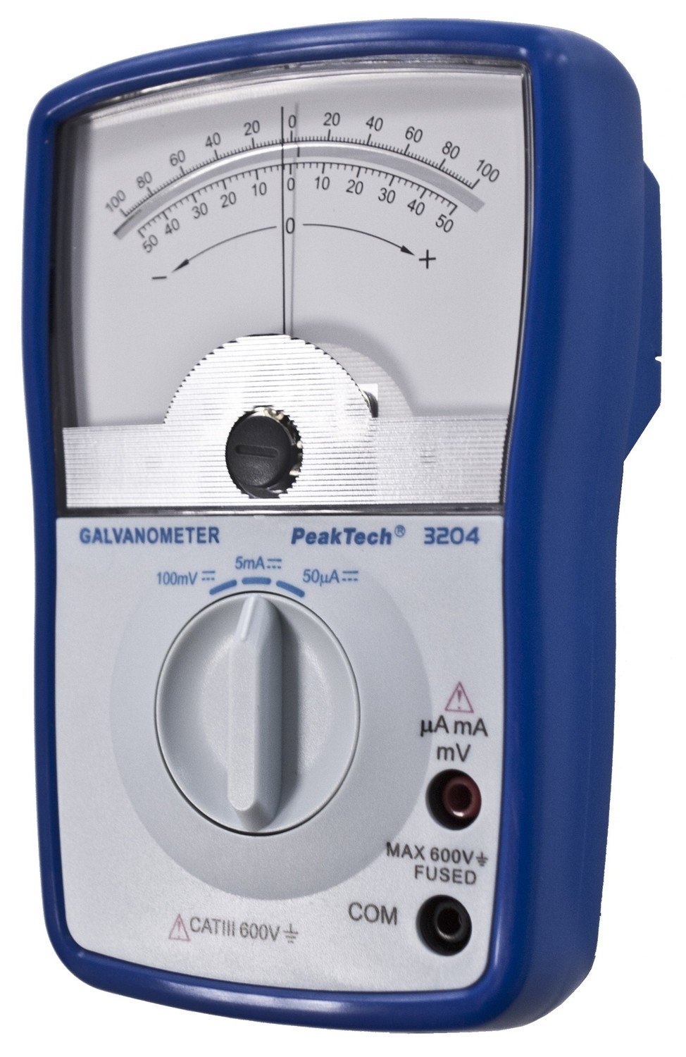 PeakTech 3204 Galvanometr 100mV 5mA Ac DC Multimetr