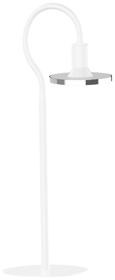 LightMe Simplessa LM85681 LED stolní lampa LED GU10 6 W bílá, chrom