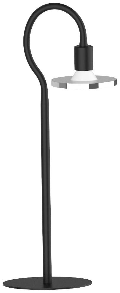 LightMe Simplessa LM85682 LED stolní lampa LED GU10 6 W černá, chrom