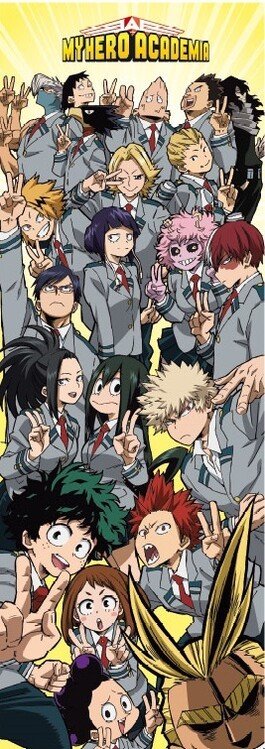 ABY STYLE Plakát, Obraz - My Hero Academia - Classroom, (53 x 158 cm)