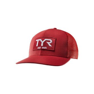 TYR Kšiltovka TYR red trucker A45000-610