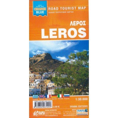 ORAMA Leros 1:30 000 turistická mapa