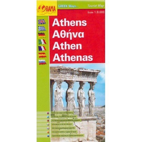 ORAMA Athens/Athény 1:8 000 plán města