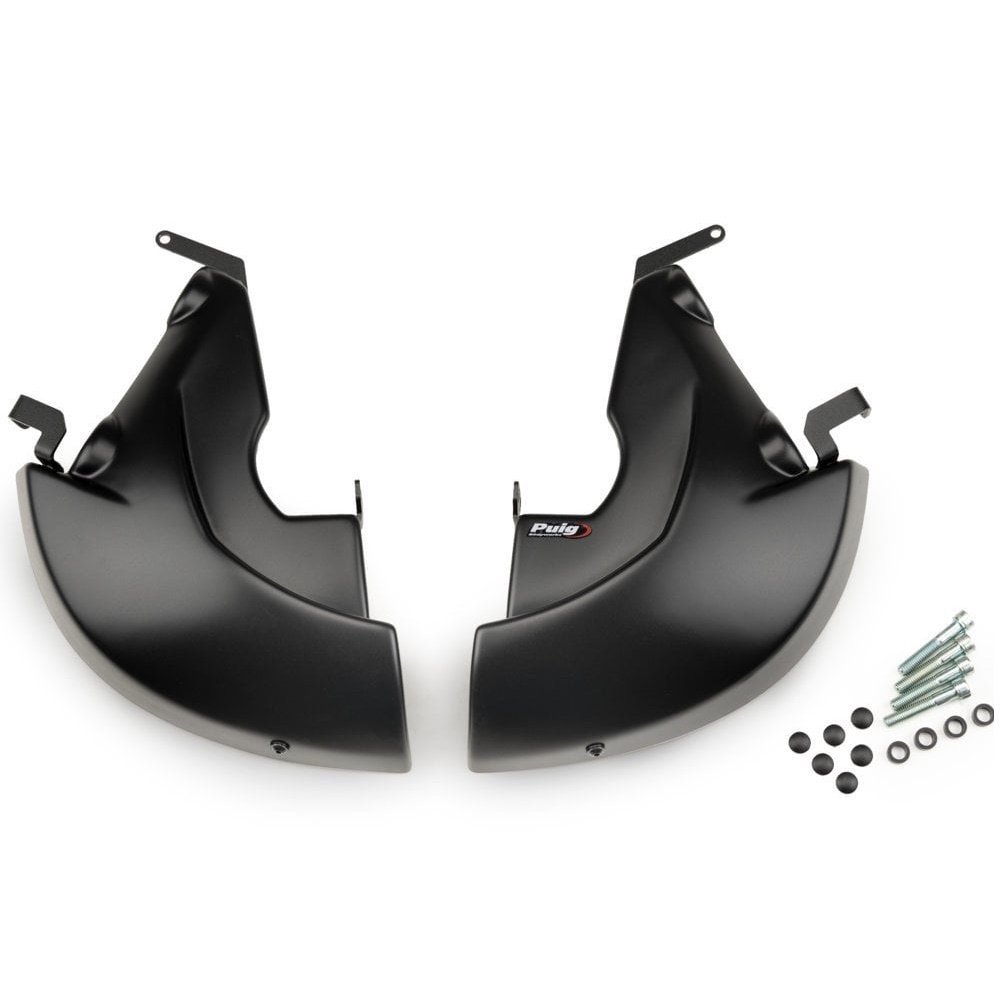 Puig 21453 Brake Cooler Yamaha YZF-R1 (15-23) Černá matná (J)