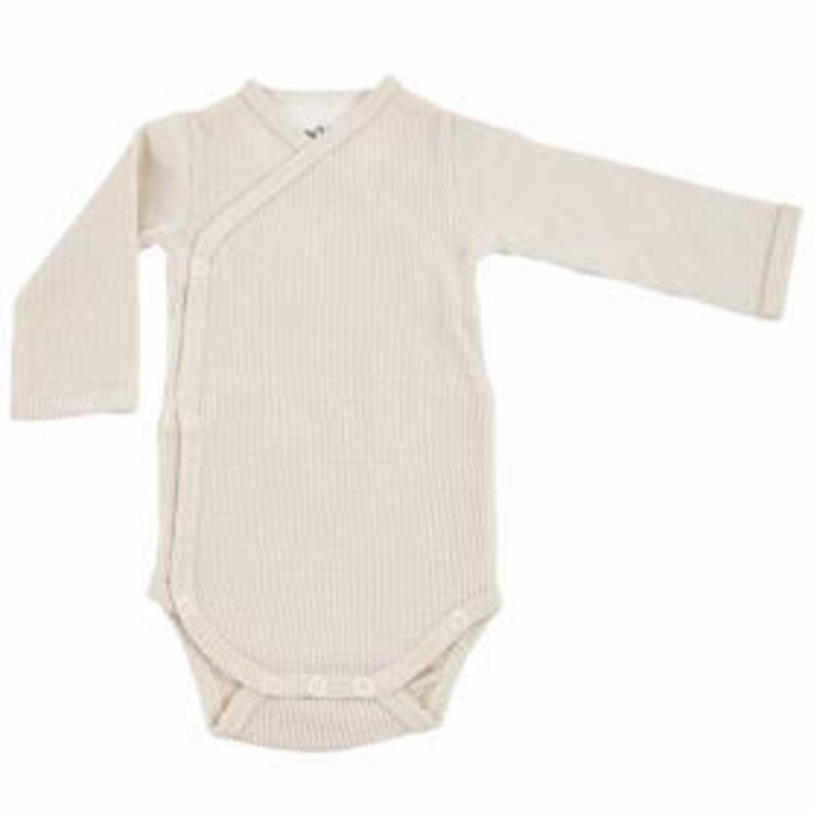 LODGER Body s dlouhým rukávem Romper Ciumbelle Cloud Dancer vel. 80