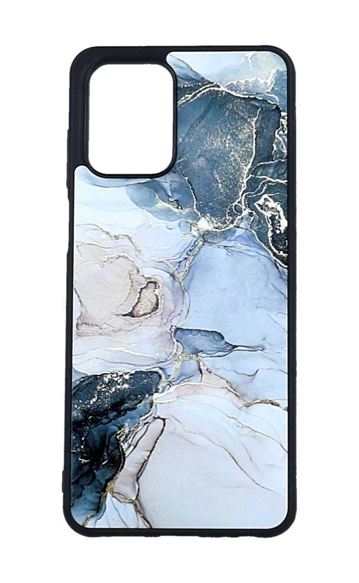 Kryt TopQ Marble Motorola Moto G73 pevný Smoky Color 98186