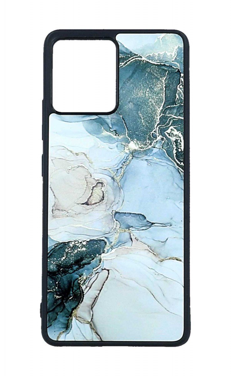 Kryt TopQ Marble Motorola Edge 30 Fusion pevný Smoky Color 97956