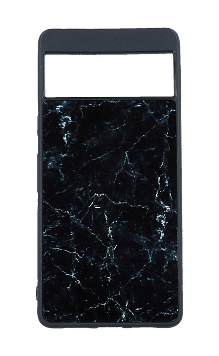 Kryt TopQ Marble Google Pixel 6a 5G pevný Smoky Black 97941