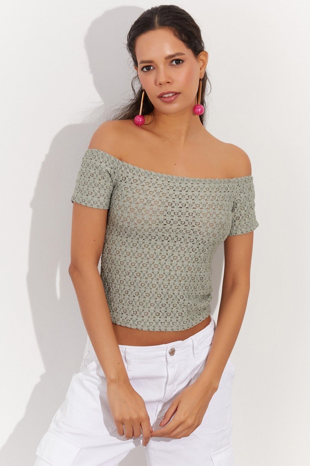 Cool & Sexy Blouse - Turkis - Regular fit