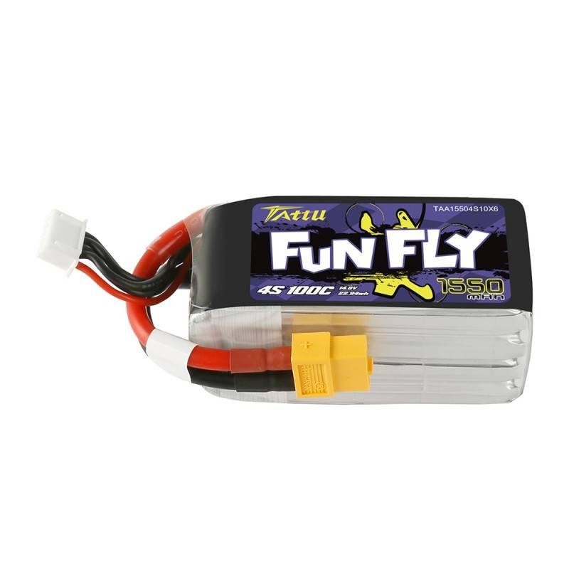 Baterie Tattu Funfly 1550mAh 14,8V 100C 4S1P
