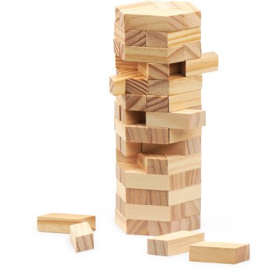 Dřevěná skládací věž 84 ks