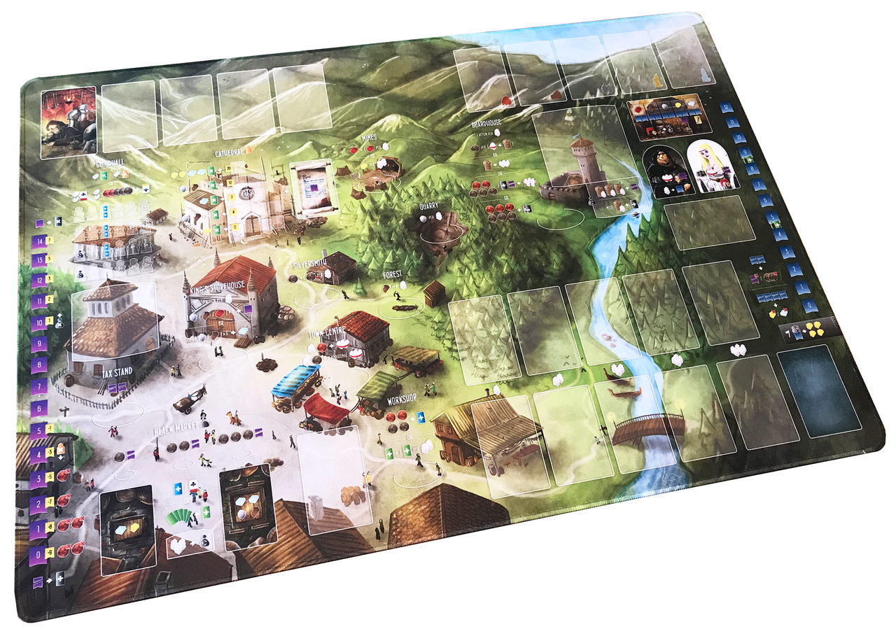 Renegade Game Studios Architects of the West Kingdom: Neoprene playmat