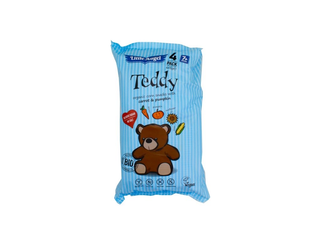 Mclloyd's McLloyds BIO snack Angel Teddy 4x15 g DMT 7/2023