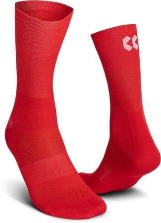 Kalas ponožky vysoké RIDE ON Z červené vel.37-39