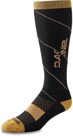 Dakine Berm Bike Tall Socks Black/Tan S/M