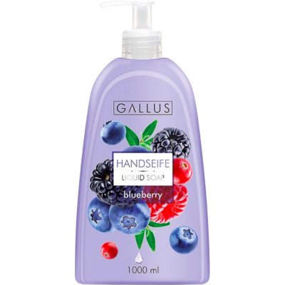 Gallus tekuté mýdlo Blueberry, 1 l