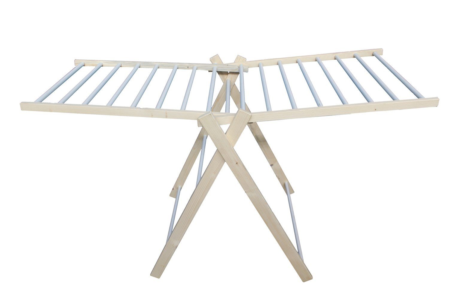 KOZÁČEK Sušák prádla rozkládací dřevěný  A WING