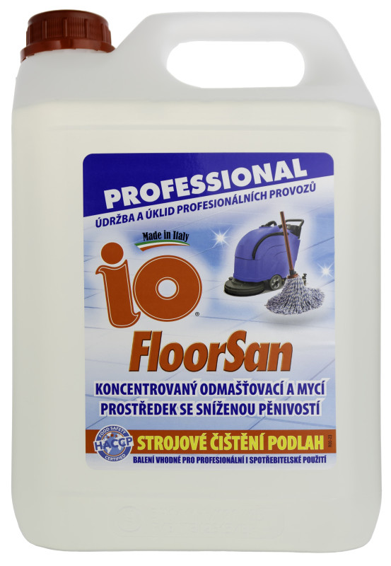 IO FLOORSAN 5l čistící prostředek na podlahy - IO