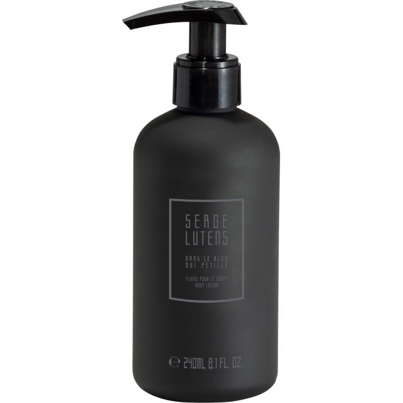 Serge Lutens Matin Lutens Dans le bleu qui pétille parfémované tělové mléko na ruce a tělo unisex 240 ml