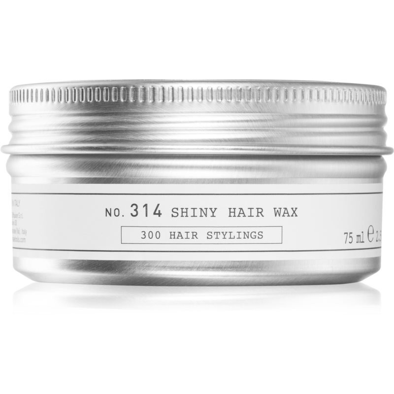 Depot No. 314 Shiny Hair Wax vosk na vlasy pro přirozenou fixaci 75 ml