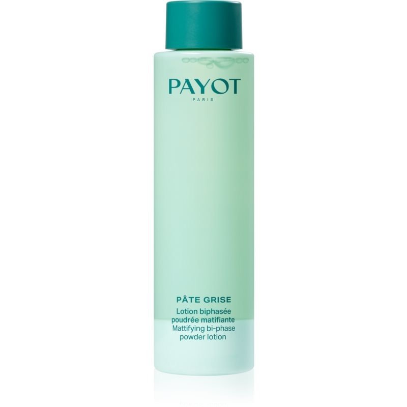 Payot Pâte Grise Mattifying Bi-Phase Powder Lotion čisticí pleťová voda pro mastnou a smíšenou pleť 200 ml