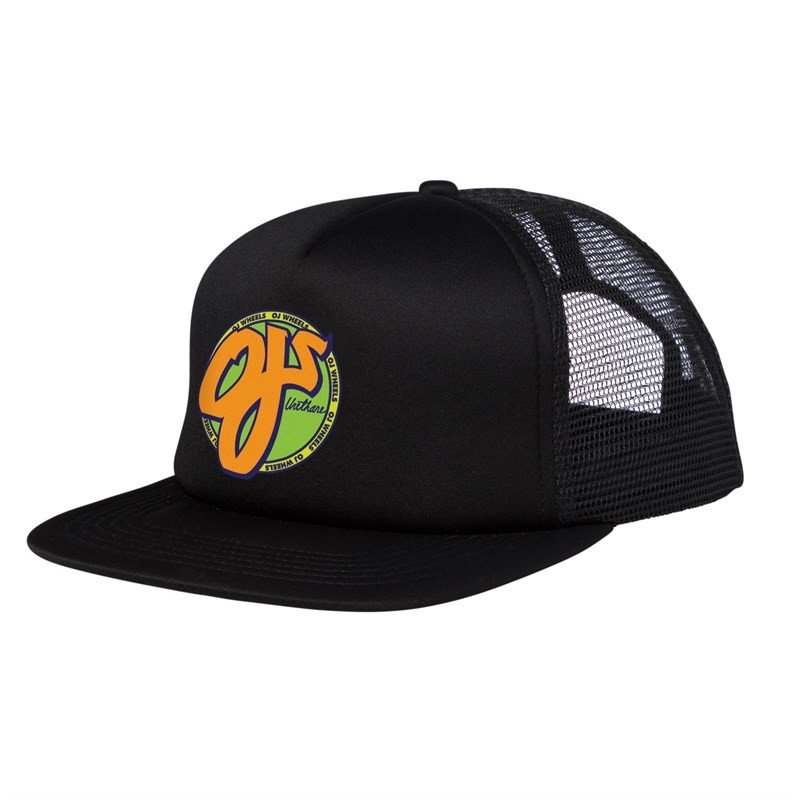 kšiltovka OJ - Standard Mesh Trucker High Profile Hat Black OS Unisex OJ  (146795)