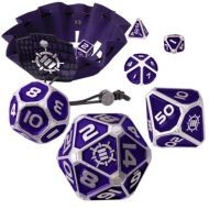 Enhance Gaming Metal RPG Dice Set (Collector's Edition Purple)