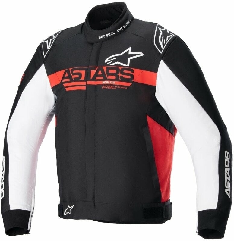 Alpinestars Monza-Sport Jacket Black/Bright Red/White S Textilní bunda