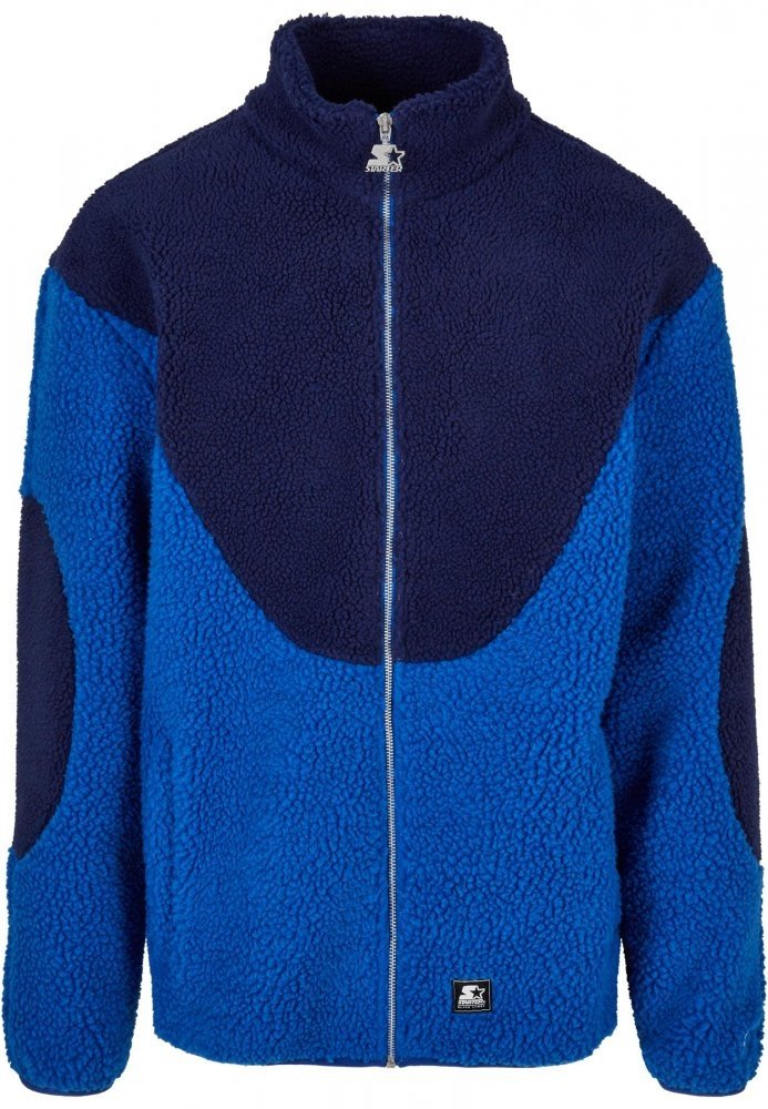 Starter Sherpa Fleece Jacket - cobaltblue/darkblue L