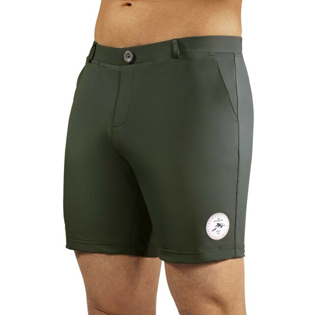 Pánské plavky Swimming shorts comfort7a khaki- Self - XL