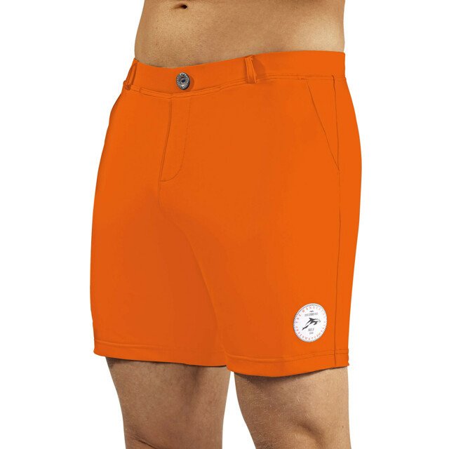 Pánské plavky Swimming shorts comfort26 oranžové - Self - XL