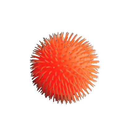 Střapatý míč melírovaný svítící oranžový