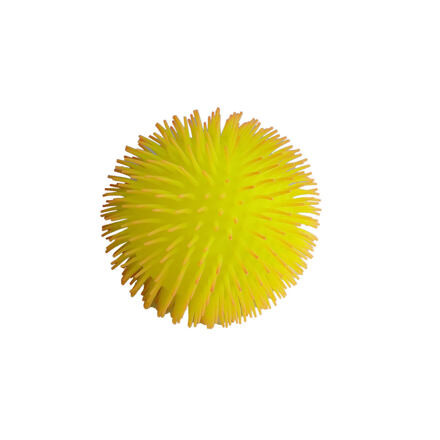 Střapatý míč melírovaný svítící žlutý