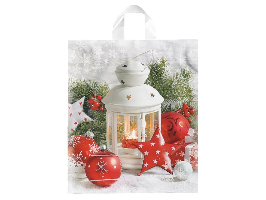 MFP 5252743 Igelitová vánoční taška vzor 9 40x46x8 (s uchem)