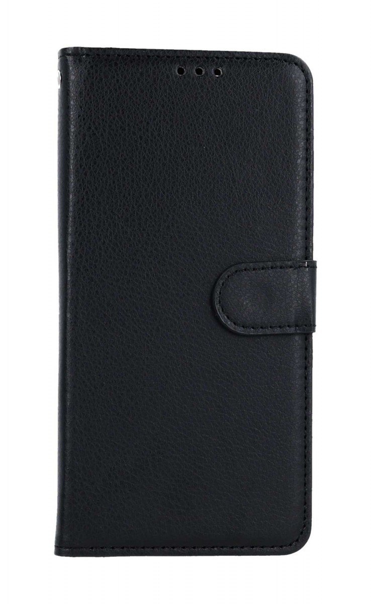 Pouzdro TopQ Motorola Edge 30 Fusion knížkové černé s přezkou 97845