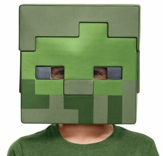 Minecraft maska Zombie dětská