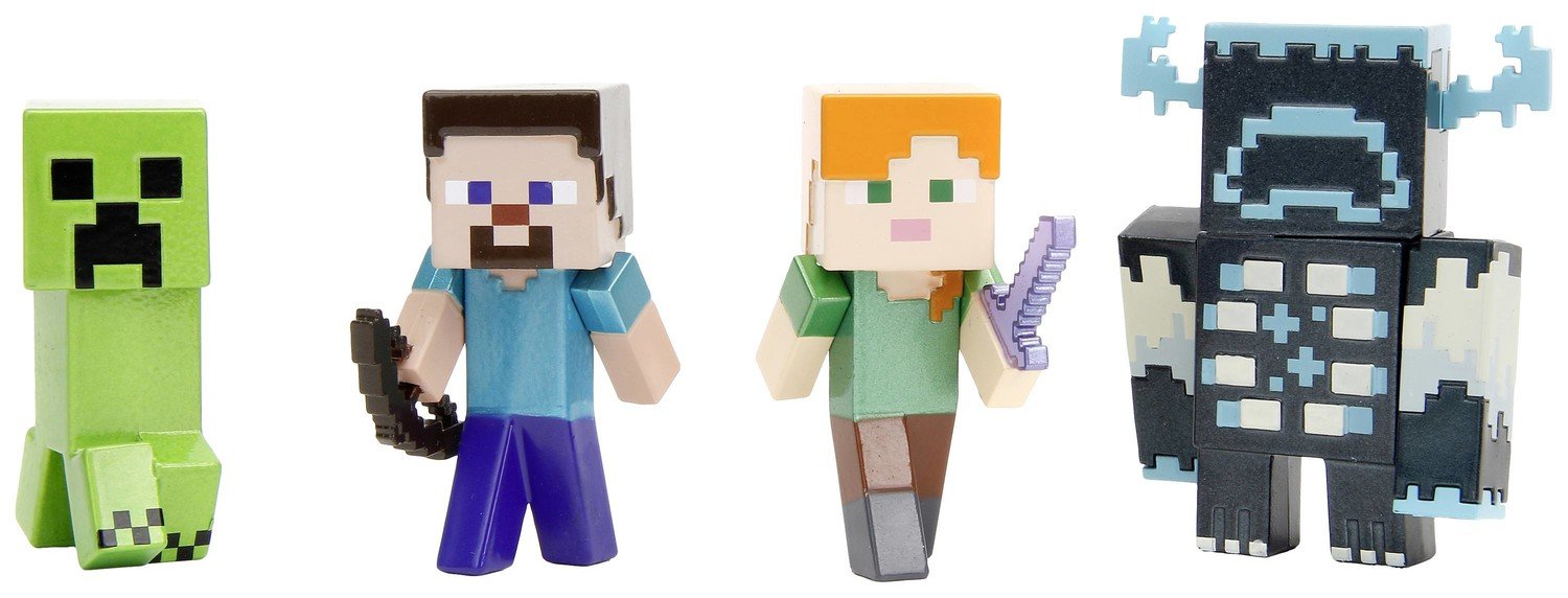 Sada Jada Toys Minecft 4-Pack 2.5 Figures