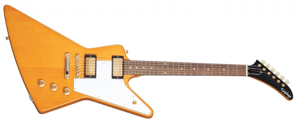 Epiphone 1958 Korina Explorer - Aged Natural