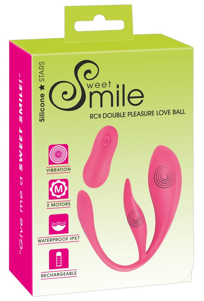 SMILE - dobíjecí vibrační vajíčko (růžové)