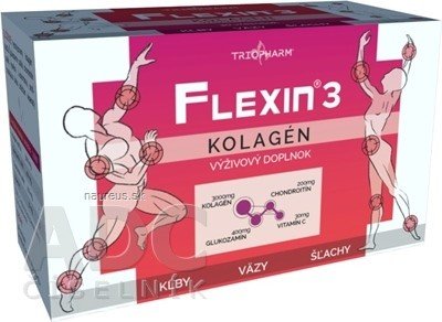 Symbiofarm Sp. z o.o. FLEXIN 3 KOLAGEN granulát v sáčcích na přípravu nápoje 1x30 ks 30 ks