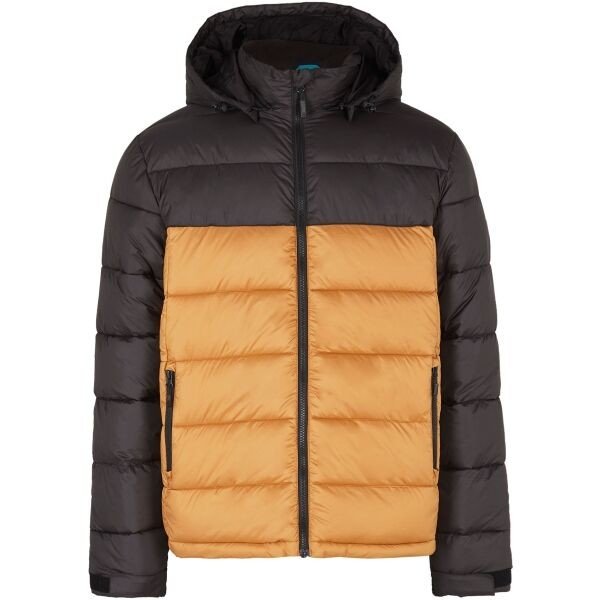 O'Neill O'RIGINALS PUFFER JACKET Pánská zimní bunda, oranžová, velikost XL