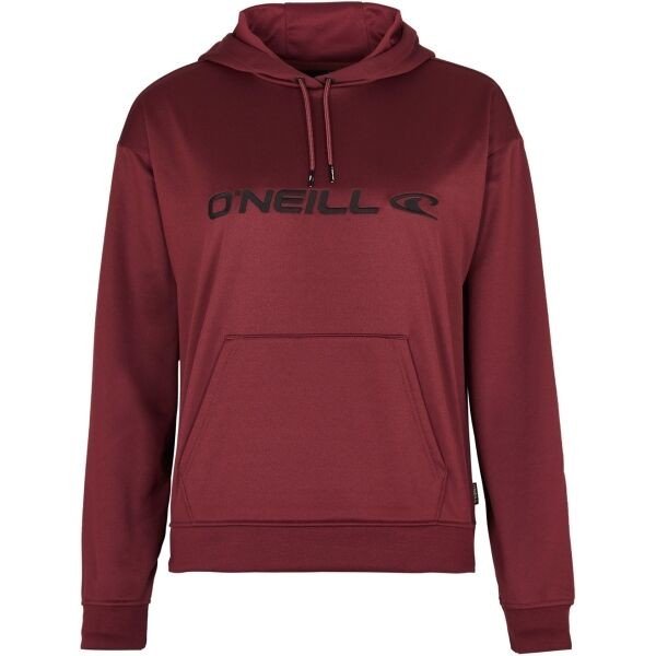 O'Neill RUTILE HOODIE FLEECE Dámská mikina, vínová, velikost M