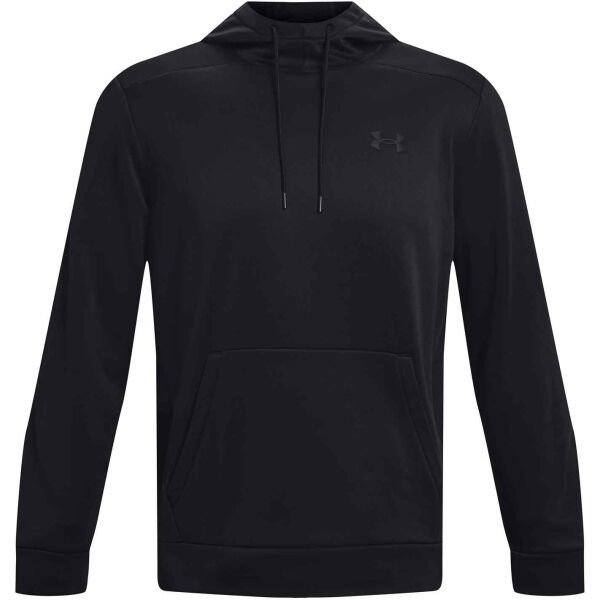 Under Armour ARMOUR FLEECE HOODIE Pánská mikina, černá, velikost S