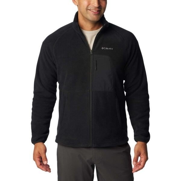 Columbia RAPID EXPEDITION FULL ZIP FLEECE Pánská mikina, černá, velikost S