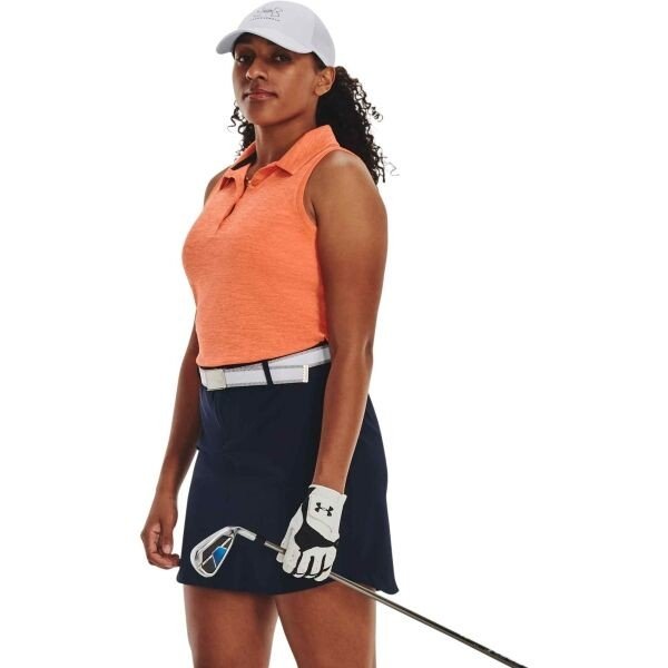 Under Armour PLAYOFF SL POLO Polotričko, oranžová, velikost M