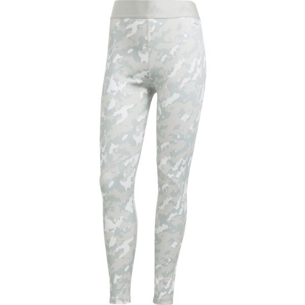adidas TF CAMO 7/8 Dámské tréninkové legíny, šedá, velikost S