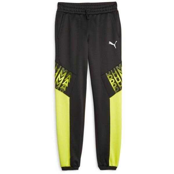 Puma FIT PANTS DK Chlapecké tepláky, černá, velikost 128