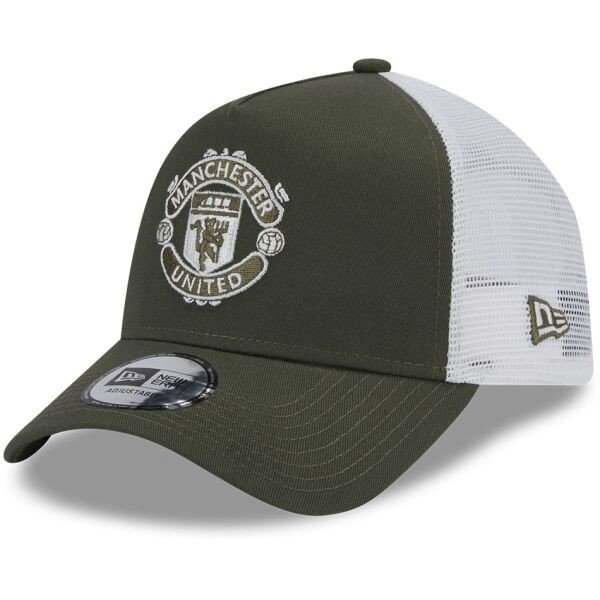 New Era SEASONAL EF TRUCKER MANCHESTER UNITED Pánská kšiltovka, zelená, velikost UNI