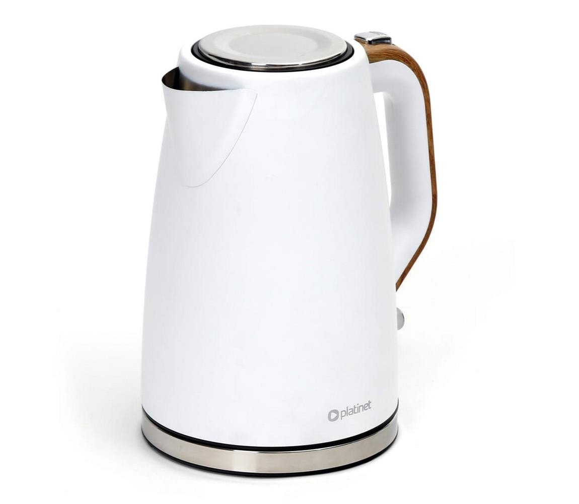 Rychlovarná konvice 1,7 l 2400W/230V nerez/bílá