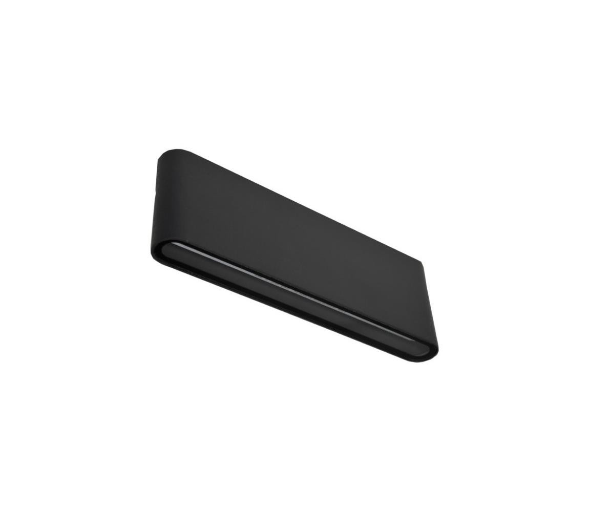 LED Venkovní nástěnné svítidlo FLOW LED/9W/230V IP54 4000K antracit